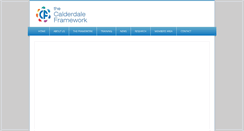 Desktop Screenshot of calderdaleframework.com